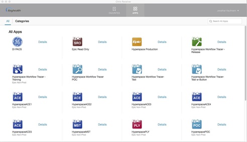 Citrix Screen Shoot